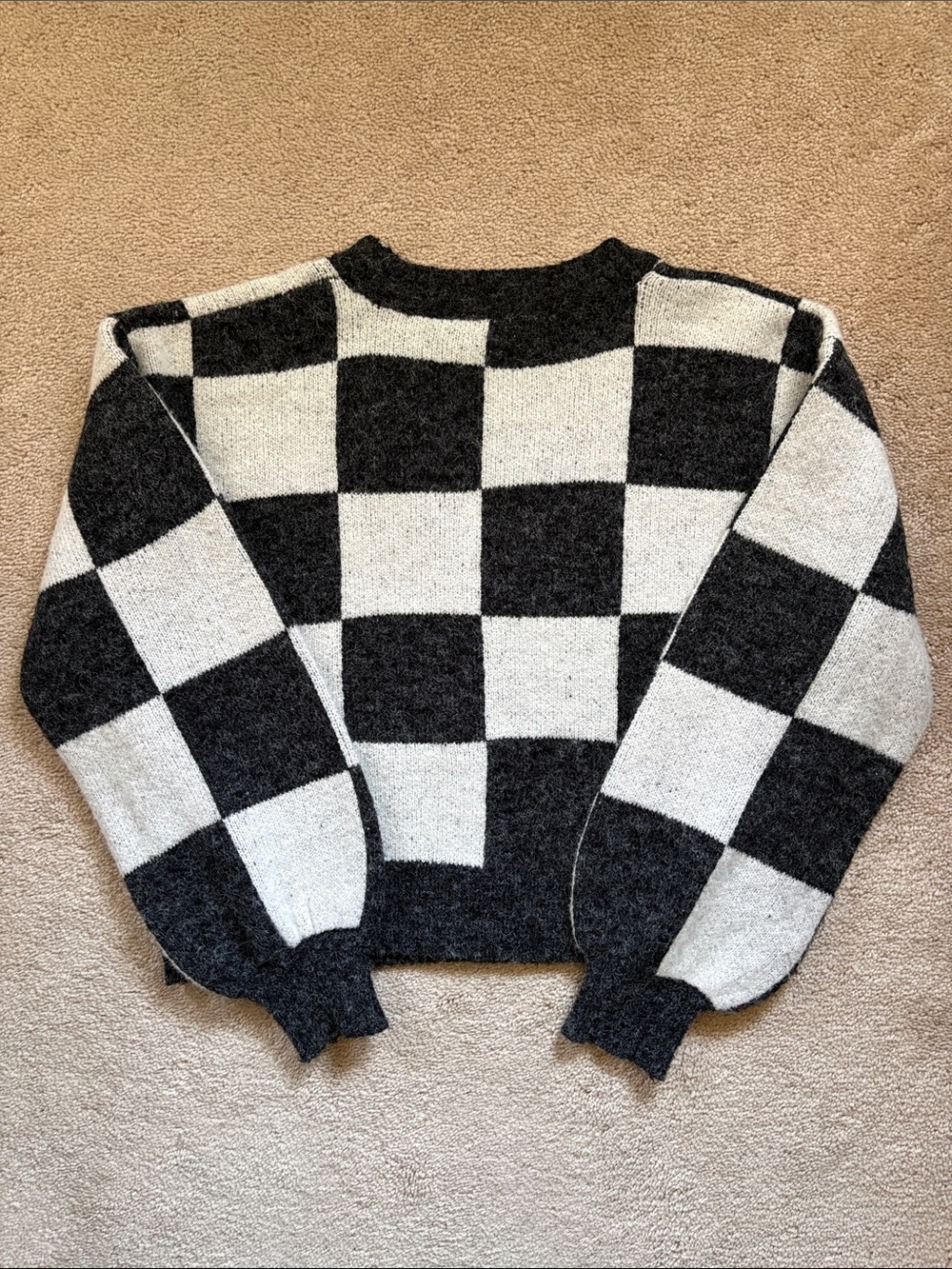 Double Zero Checkered Cardigan - Picture 6 of 8